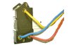 Rear wiring of switch