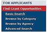 Use Advanced Search for Business Grants