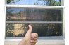 Built and installed window screen.
