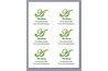 Include your logo or other artwork to add flair to your folder.
