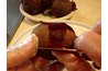 Pull off beet's outer layer