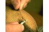 Pulling The Hair Through, Making a rug knot,...