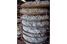 Stacks of silkworm cocoons. Ian Armstrong: commons.wikimedia.org