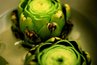 Even after being steamed, artichokes can have as much as 300 mg of potassium
