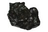 One theory suggests black diamonds arrived on earth in meteorites from space.