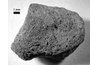 Natural black diamond (carbonado)
