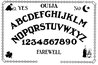 The Ouija board's design.