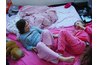 A sleepover is about getting to know each other.