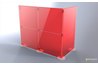Portable office partitions.