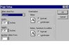 Page Setup Window