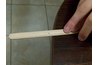Dot for the hole on the Popsicle stick.