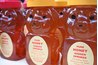 Honey for sale at the Farmer's Market