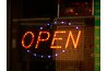 Open your doors for business.