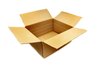 A cardboard box should be used for square crafts.