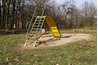 Fall zones for slides depend on the height of the slide.