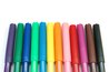 Markers contain ink to color paper.