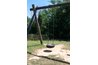 Swings typically have large fall zones.
