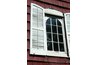 Hurricane shutters provided a low level of protection in a major storm.