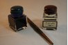 Store your ink in a glass jar with a tight fitting lid.