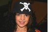 A hat adds to the pirate look.