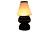 Copper wire of 14 or 16 gauge is typical for the cord of a table lamp.