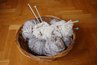 Wind the cotton yarn into a skein.