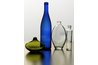 Glass bottles of any shape make unique vases.