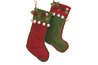 Felt stockings are just one of the many Christmas crafts made with felt.