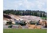 Logs are sorted by trunk size at the sawmill.