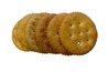 Spread apple chutney on crackers for a snack.