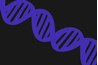 Instead of a stencil, you could paint the DNA strand by hand.