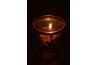 The platform and fan spin by the light (and heat) of the candles.