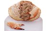 Crab meat separated from the shell is safe for freezing.