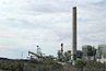 Most electricity is created at power plants.