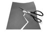 Edges can be cut by hand or you can purchase pre-cut printer paper.