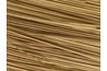 Thatch mini huts with straw.