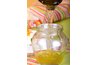 Prepare a jar for growing your crystals.