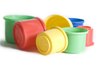 Plastic containers of various sizes will be needed to measure all chemicals.
