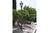 Landscape around the pole for visual distraction.
