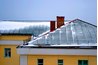 Walk or stand only on those portions of the roof that have nails in place.
