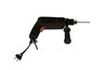 A rotary hammer drill makes drilling into concrete or block easier.