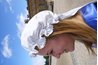 The mop cap is is an easy accessorie to make.