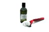 Shaving leaves hairs in the skin, which in turn can lead to darkening.