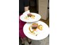 Do not overwhelm guests with large amounts of food on each plate.