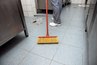 Vinyl floors are sold in a variety of patterns to suit your style.