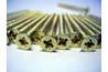 Use screws to attach toe boards to your roof.