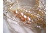 Pearls are an elegant addition to your wedding dress.