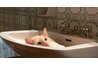Most cats hate getting wet.