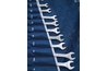 Box wrench openings are suitable for gripping only one size.