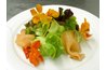 Salmonella can be contracted from eating infected food.